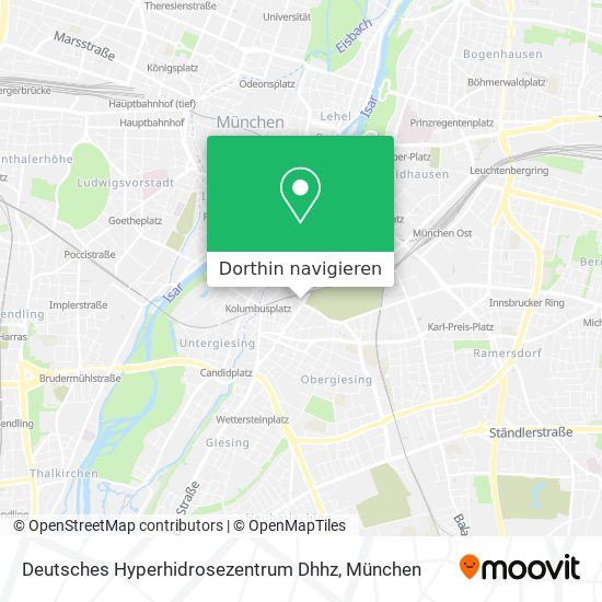 Deutsches Hyperhidrosezentrum Dhhz Karte