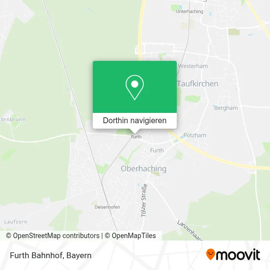 Furth Bahnhof Karte