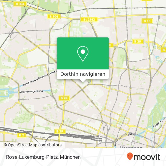 Rosa-Luxemburg-Platz Karte