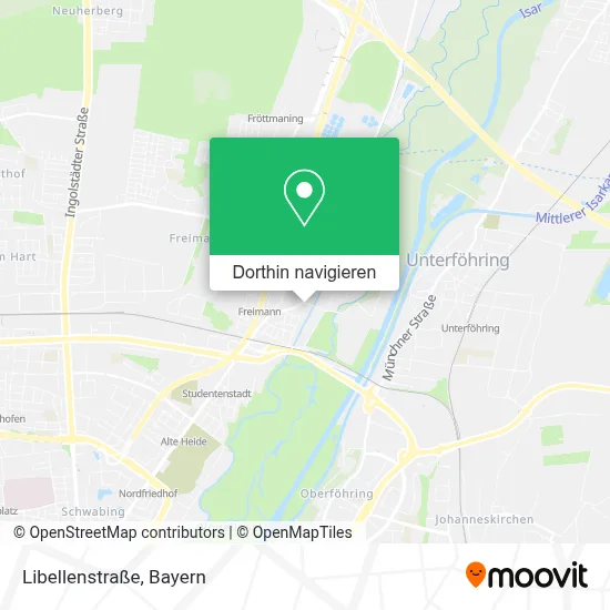 Libellenstraße Karte