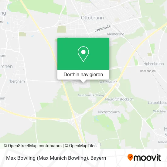 Max Bowling (Max Munich Bowling) Karte