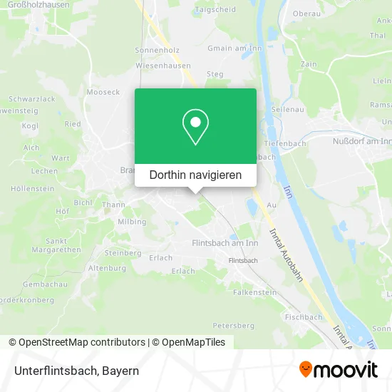 Unterflintsbach Karte