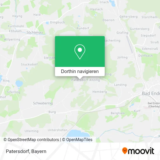 Patersdorf Karte