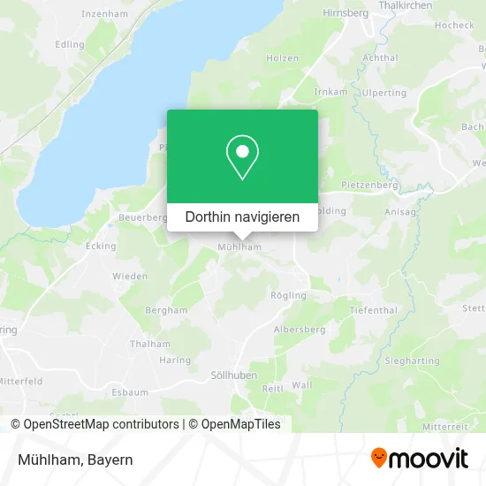 Mühlham Karte