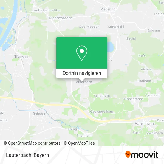 Lauterbach Karte