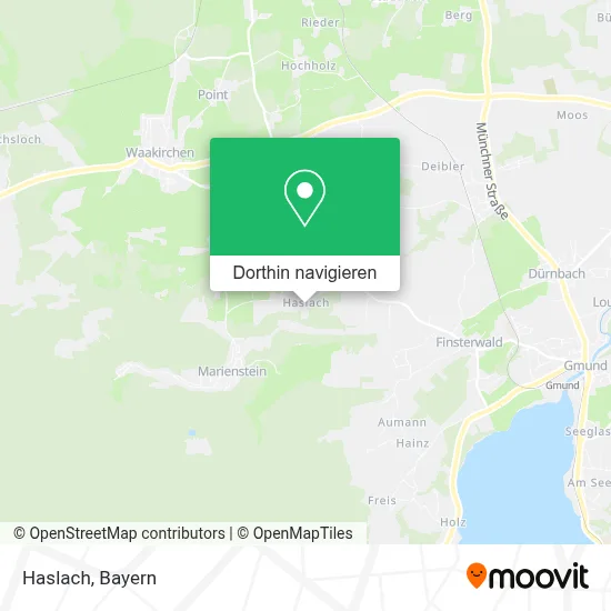 Haslach Karte