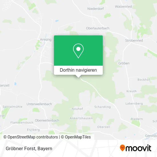 Gröbner Forst Karte