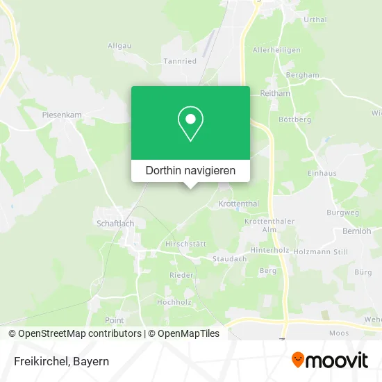 Freikirchel Karte