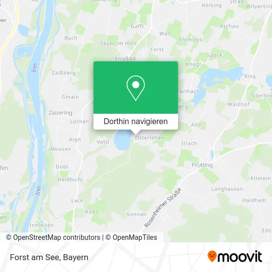 Forst am See Karte