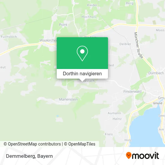 Demmelberg Karte