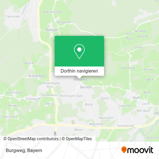 Burgweg Karte
