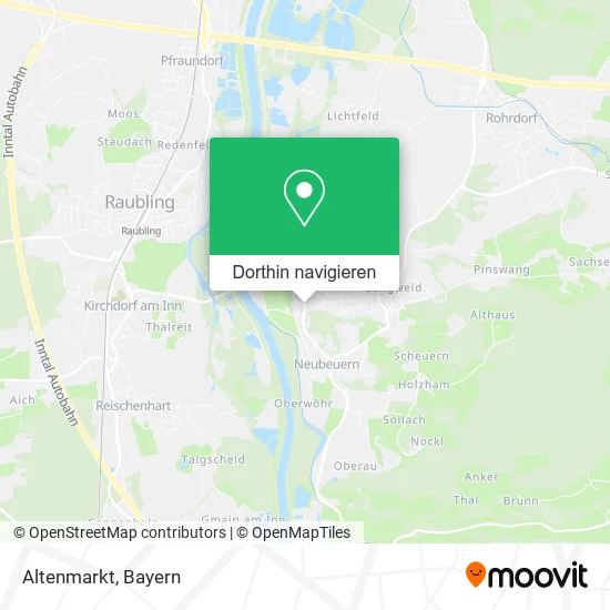 Altenmarkt Karte