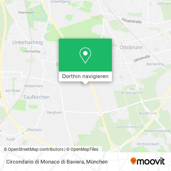 Circondario di Monaco di Baviera Karte