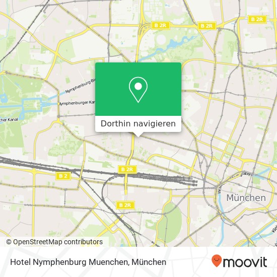 Hotel Nymphenburg Muenchen Karte