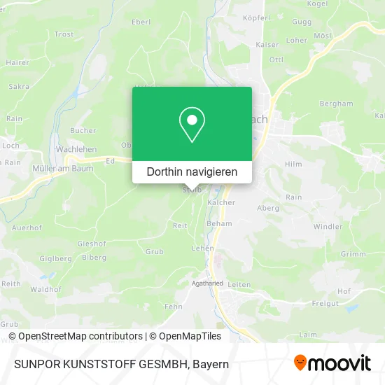 SUNPOR KUNSTSTOFF GESMBH Karte