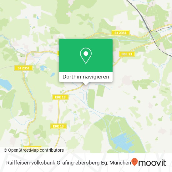 Raiffeisen-volksbank Grafing-ebersberg Eg Karte