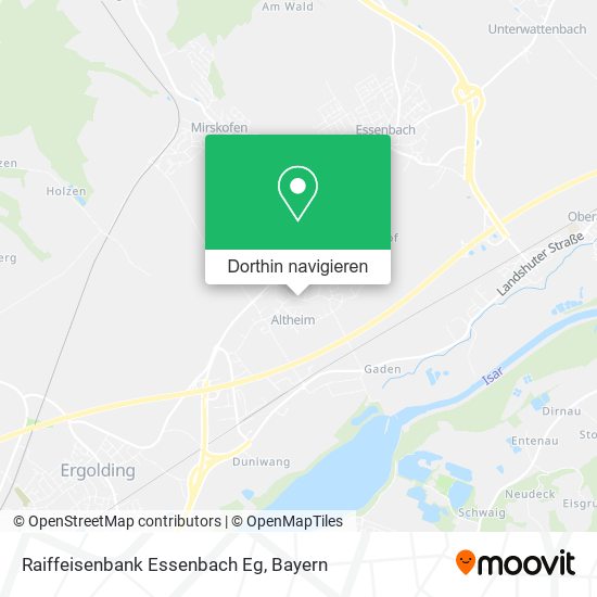 Raiffeisenbank Essenbach Eg Karte