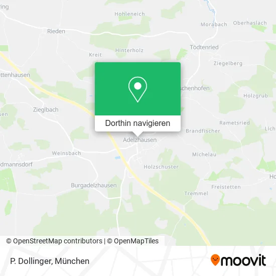P. Dollinger Karte