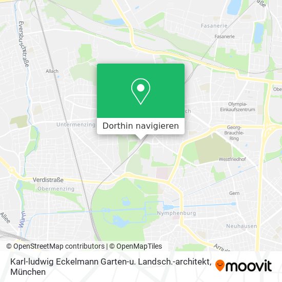 Karl-ludwig Eckelmann Garten-u. Landsch.-architekt Karte
