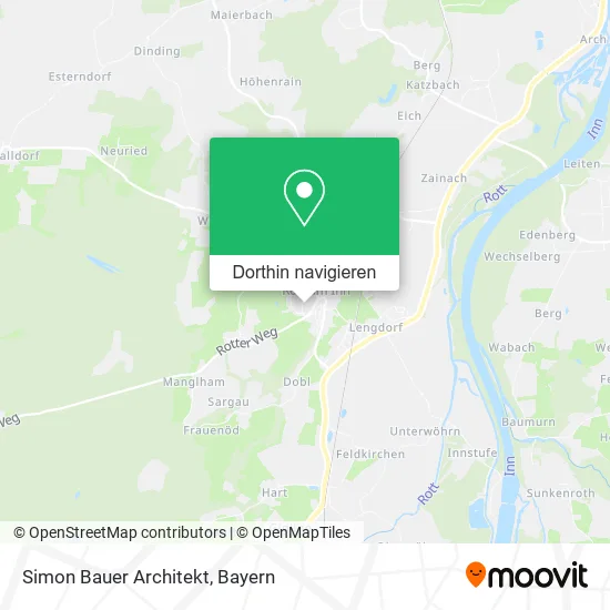 Simon Bauer Architekt Karte