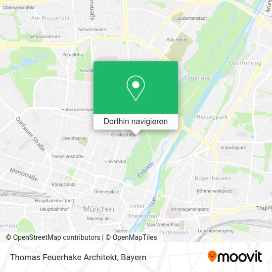 Thomas Feuerhake Architekt Karte