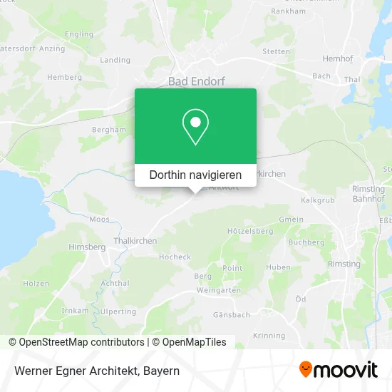 Werner Egner Architekt Karte