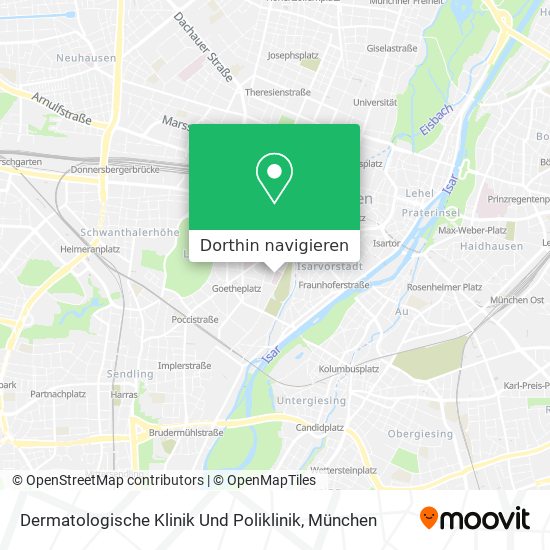 Dermatologische Klinik Und Poliklinik Karte