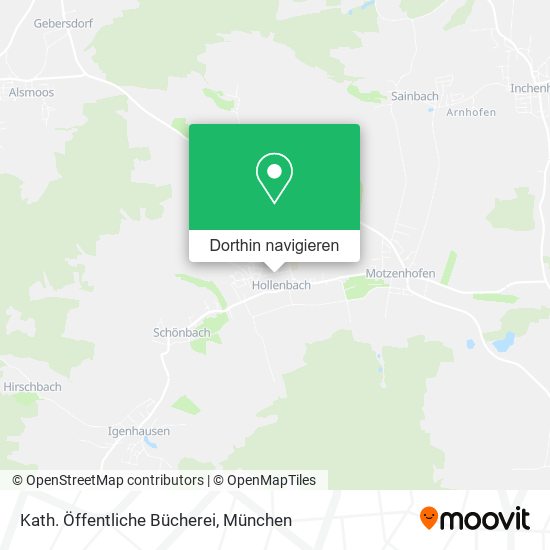 Kath. Öffentliche Bücherei Karte