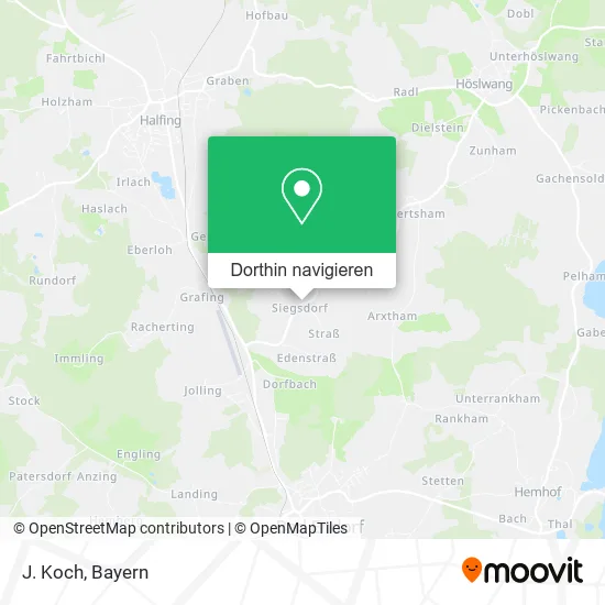 J. Koch Karte