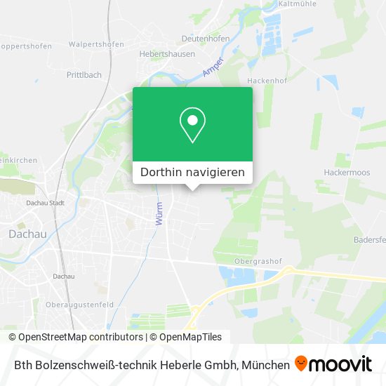 Bth Bolzenschweiß-technik Heberle Gmbh Karte