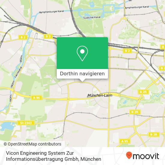 Vicon Engineering System Zur Informationsübertragung Gmbh Karte