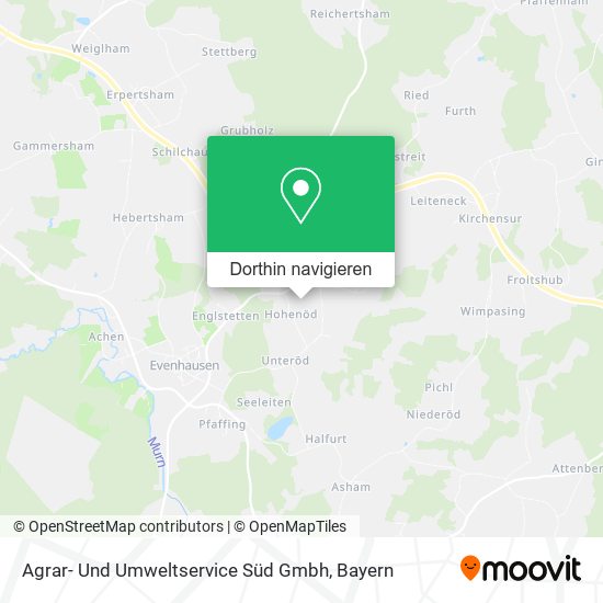 Agrar- Und Umweltservice Süd Gmbh Karte