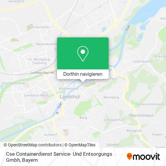 Cse Containerdienst Service- Und Entsorgungs Gmbh Karte