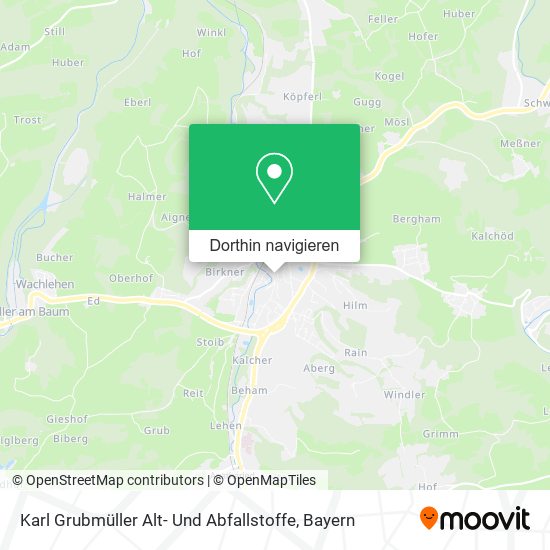 Karl Grubmüller Alt- Und Abfallstoffe Karte