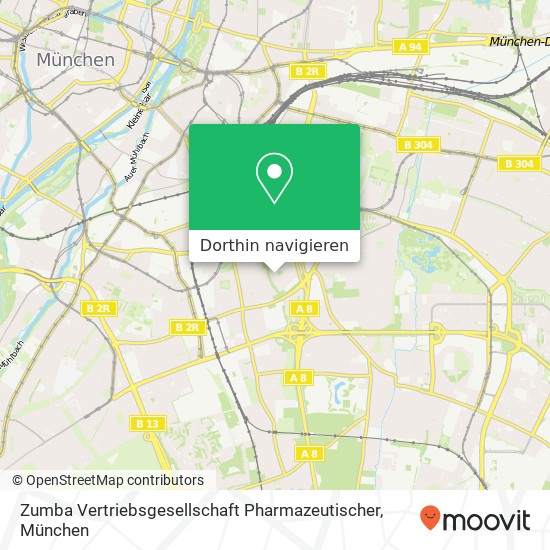 Zumba Vertriebsgesellschaft Pharmazeutischer Karte