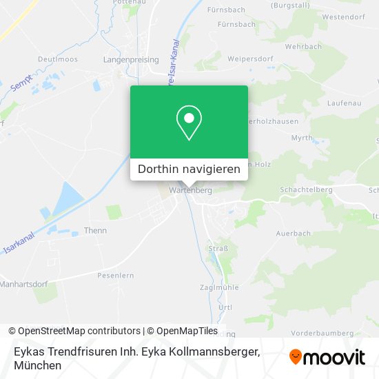 Eykas Trendfrisuren Inh. Eyka Kollmannsberger Karte
