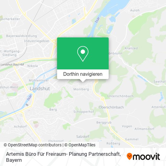 Artemis Büro Für Freiraum- Planung Partnerschaft Karte