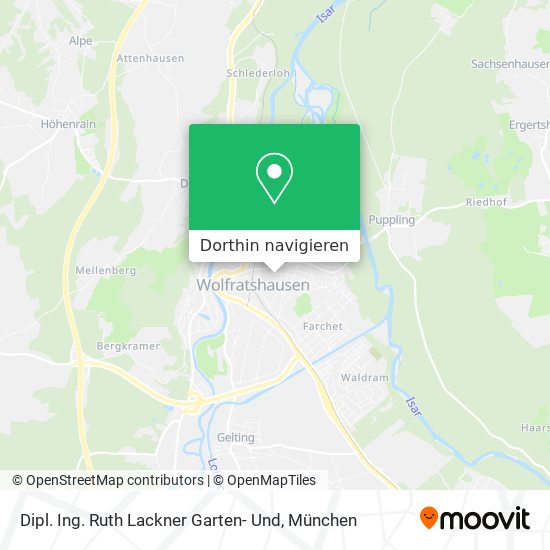 Dipl. Ing. Ruth Lackner Garten- Und Karte