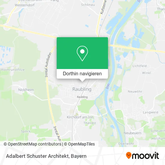 Adalbert Schuster Architekt Karte