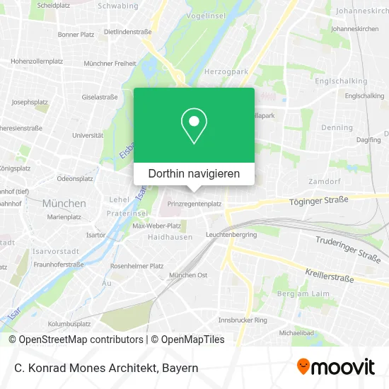 C. Konrad Mones Architekt Karte