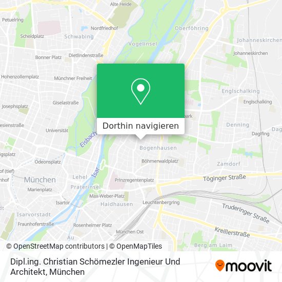 Dipl.ing. Christian Schömezler Ingenieur Und Architekt Karte