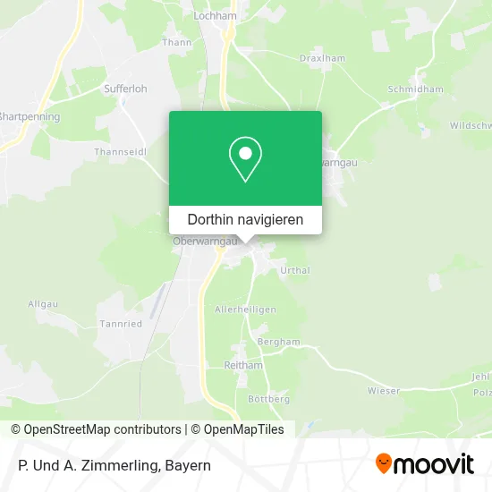 P. Und A. Zimmerling Karte