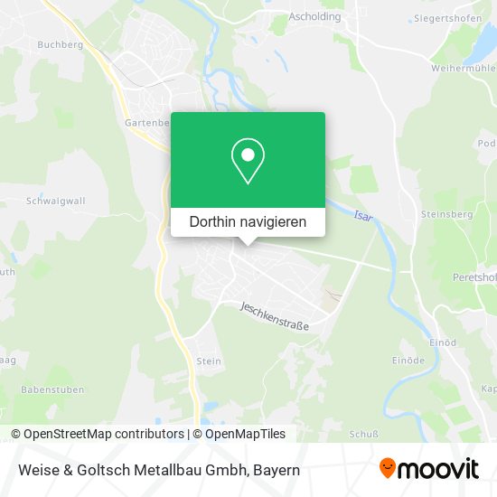 Weise & Goltsch Metallbau Gmbh Karte