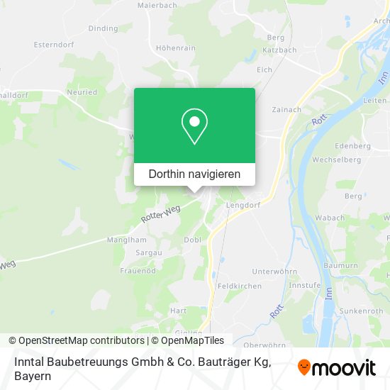 Inntal Baubetreuungs Gmbh & Co. Bauträger Kg Karte