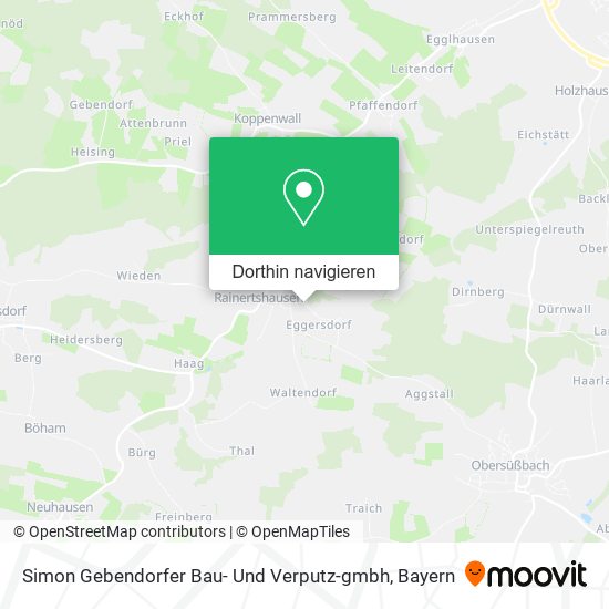 Simon Gebendorfer Bau- Und Verputz-gmbh Karte