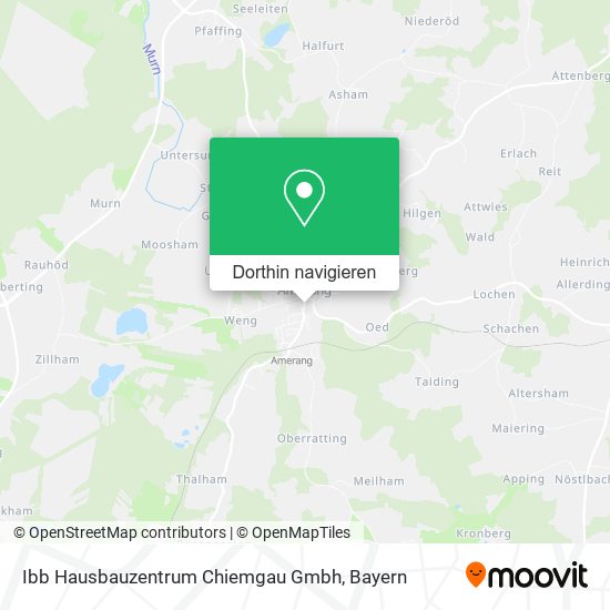 Ibb Hausbauzentrum Chiemgau Gmbh Karte