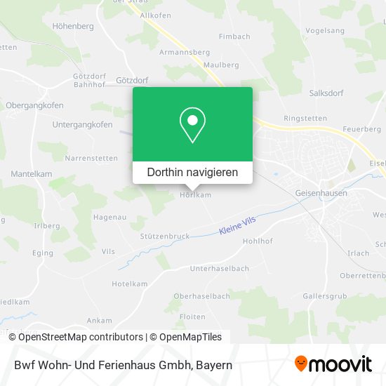 Bwf Wohn- Und Ferienhaus Gmbh Karte