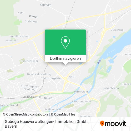 Gubega Hausverwaltungen- Immobilien Gmbh Karte