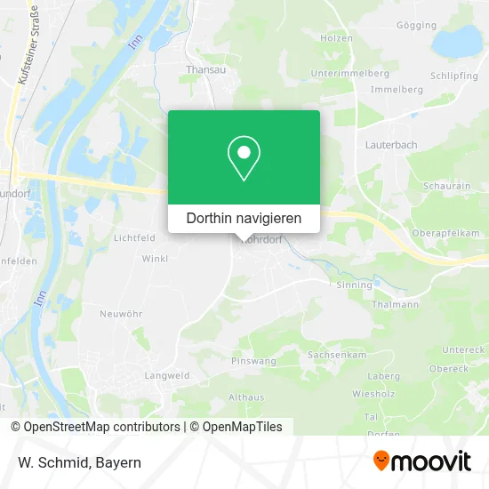 W. Schmid Karte