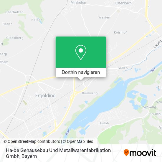 Ha-be Gehäusebau Und Metallwarenfabrikation Gmbh Karte